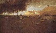 George Inness Old Farm-Montclair France oil painting artist